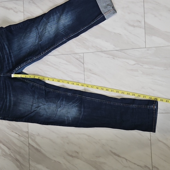 Maurices Dark Blue Cropped Jeans - Picture 6 of 6